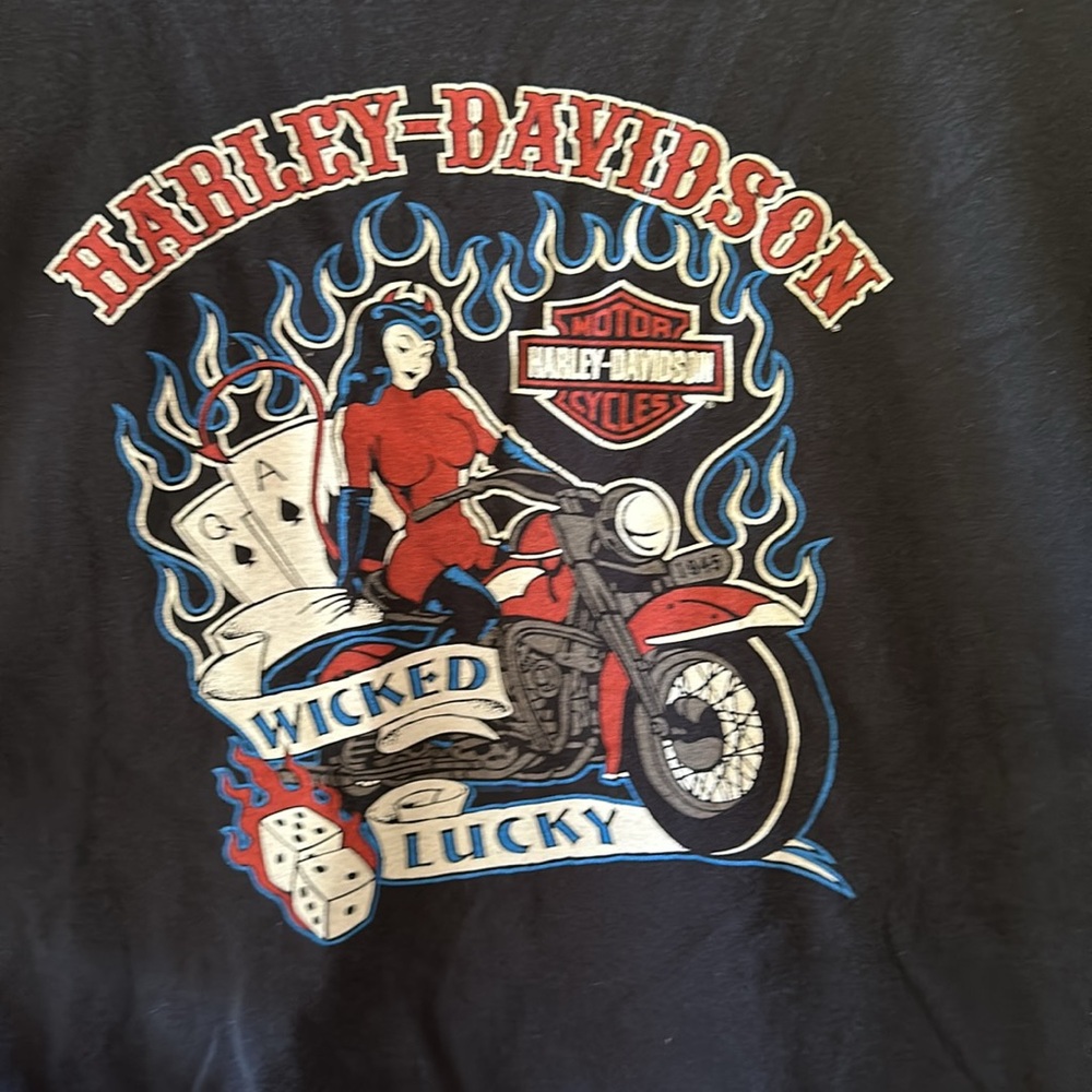 Lot of two Harley Davidson T-shirts size extra large from Wauwatosa, Wisconsin